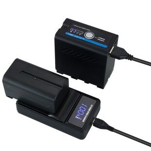 Cross-border applicable Sony Canon camera battery F550T750Tf990T camera battery fill light battery