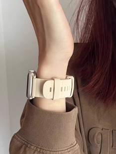 Для Apple Часы S8 ремешок высокого уровня силиконовый новый креативный iwatch10seultra9 Cales SE