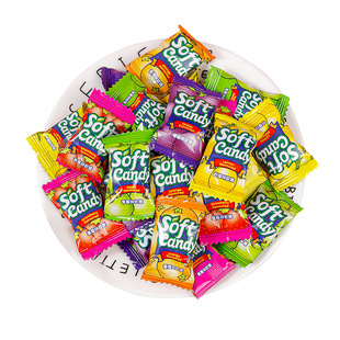 Malaysian Flavor Fruit Flavor Soft Candy Shake Tone Same as Fruit Candy High Color Value Wedding Banquet