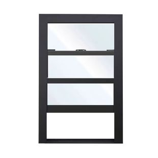 American-Style up and down Sliding Windows with Vegetable Openings, Aluminum Alloy Lift Windows, Customized Milk Tea and Coffee Shop up and down Lift Windows