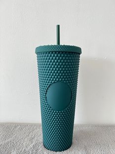 Fashion cool 710ml durian Cup with straw plastic cup student dormitory portable drinking cup Net Red Cup wholesale