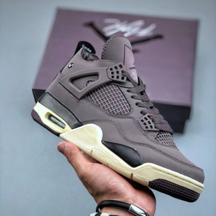 Putian Shoe Factory Pure Cross-border Wholesale Company Grade aj4 Platinum Button New Black Red Army Green Joe 4 Men's and Women's Sports Basketball Shoes
