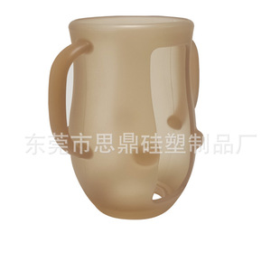 SX glass feeding bottle suitable for 63mm caliber silicone nipple bottle body cover bottom air valve