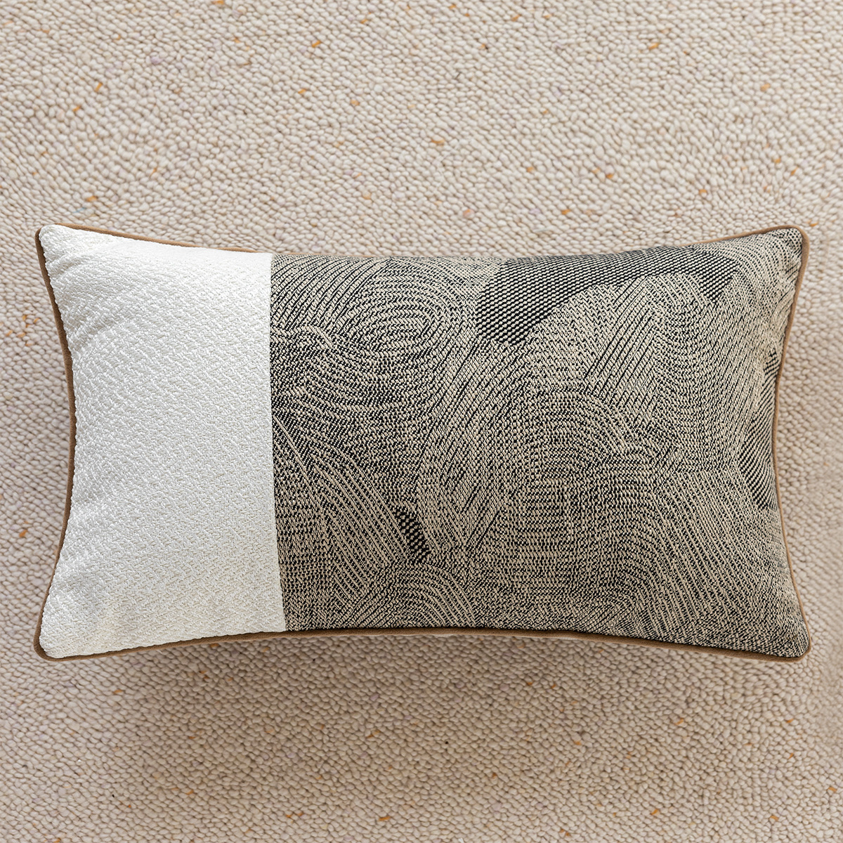 Light Luxury Sofa Pillow Case Wholesale Modern Simple Nordic Living Room Decorative Pillow Penetration Cushion Cover Bed Backrest