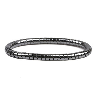 European and American Cross-border Amazon 8mm Magnetic Black Gallstone Beaded Bracelet Men's and Women's Bracelet Bracelet
