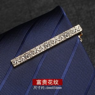 Men's Golden silver Collar Clip Business Dress Simple Wedding Men's and Women's Pins Korean Style Security Collar Clip Fashion