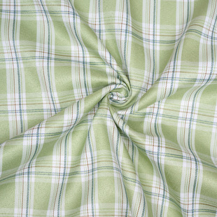 Spring and Summer JK Pleated Skirt Dress Plaid Fabric Shoe Bag Hat Hair Circle Plaid Fabric Suit Fashion Fabric