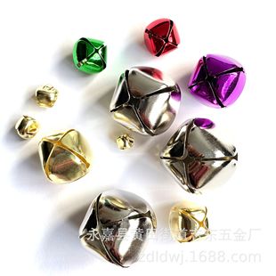 8mm-38mm крестовый колокол металлический никель покрытый крестовый колокол diy подвеска Рождественская игрушка аксессуары колокол