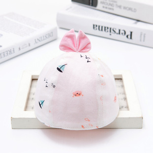 Spring and summer cotton cute cotton soft warm outdoor halogen door infant pointed tire cap multi-color optional factory wholesale