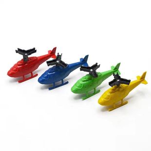 Handle pull helicopter creative children's outdoor flying fairy bamboo dragonfly educational toys kindergarten gift