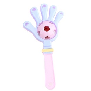 Rattle hand racket children's football rattle racket Palm racket parent-child interactive racket educational toys wholesale