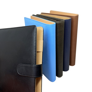 Customized A5 Loose-Leaf Notepad, B5 Loose-Leaf Notepad, A4 Corporate and Enterprise Stationery Book with Printable Logo and Replaceable Inner Pages