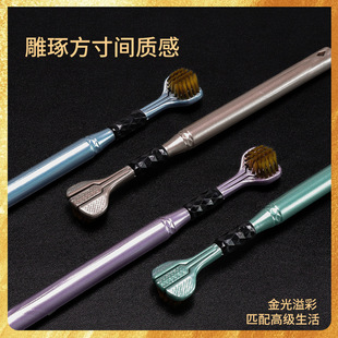 in stock individually packaged clean three-sided toothbrush soft bristle adult tongue shaving three-head U-shaped family toothbrush wholesale