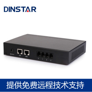 Dinstar DAG1000-4S Голосовой шлюз 4-сторонний порт FXS SIP-шлюз FXS-шлюз телефонный доступ