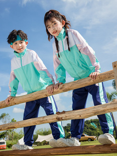 Elementary school uniform autumn children's class clothes trendy cool grade clothes sports uniform clothing kindergarten Garden clothes spring and autumn