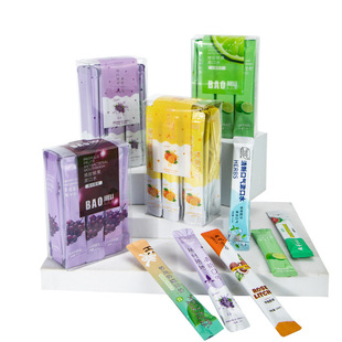 Customized processing strip portable mouthwash boxed bag bag gargle OEM OEM mouthwash long-lasting OEM generation