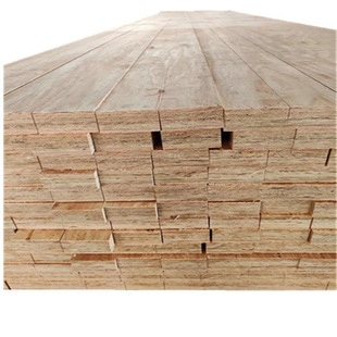 Supply LVL Multi-layer Board Packaging Materials for Export Wooden Boxes with Fumigation-free Wood Square Stretching Strips Factory Wholesale Jiangxi