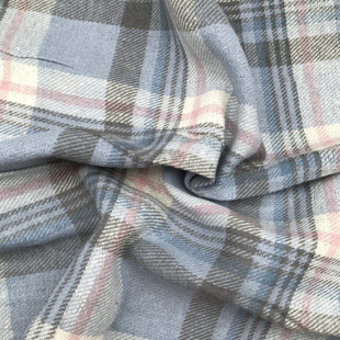 2021 new cotton yarn-dyed plaid fashion men and women with shirt fabric spot supply wholesale