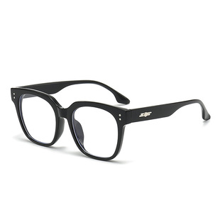 New Anti-blue Light Glasses Korean Style Distinctive Rice Nail Large Frame Plain Plain Glasses Ins Cyber Celebrity Myopia Frame Glasses