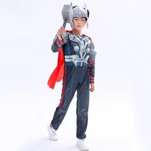 Halloween Captain America Iron Spider Spider-Man Muscle Clothes Cosplay Anime Optimus Prime Thor Costume
