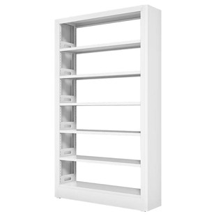 Steel Bookshelf Library School Bookstore Archives Room Reading Room Single-sided and Double-sided Data Rack Archives Rack Floor