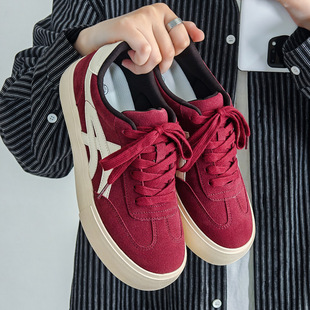 VASIBAEN ins Men's Shoes Trendy 2024 Desun New Canvas Shoes Men's Autumn All-match Casual Board Shoes Trendy