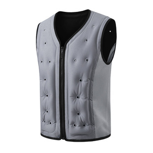 Summer Air-conditioning Clothing Heatstroke Prevention and Cooling Water Evaporation Physical Cooling Vest Outdoor Cycling Ice-feeling Breathable Water-cooled Clothes