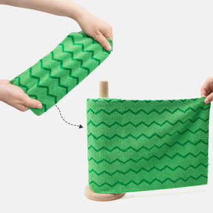 Amazon Kitchen Lazy Hand Tear Washing Dishes Family Whole House Cleaning Cationic Absorbent Polyester Towel Roll