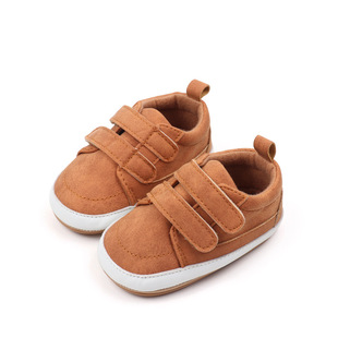 Spring and Autumn New Toddler Shoes Baby Velcro Soft Rubber Bottom Anti-slip Casual Shoes BXC4189