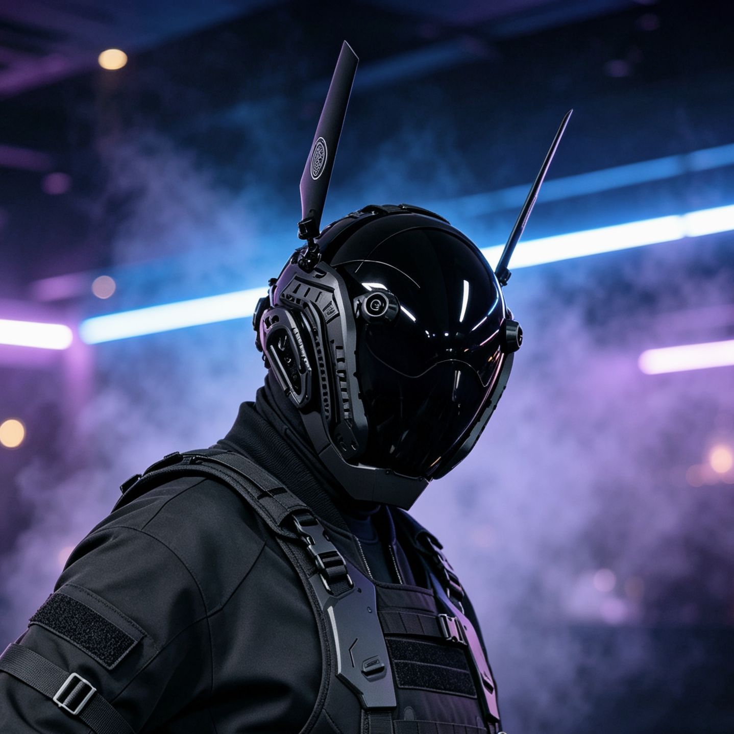 Cyberpunk mask, bare-face helmet, cosplay prop for music festivals and comic conventions, full-face performance mask