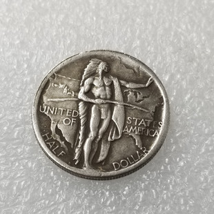 Античный ремесел США 1926-S, Орегон медно-посеребренный серебряный доллар серебряный круг оптом #3626
