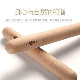 Hara Sentai baking tools traditional beech rolling pin kitchen DIY baking non-stick rolling pin manufacturers wholesale