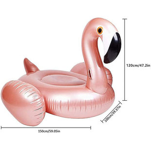 2024 New Adult Pink Inflatable Flamingo Floating Row PVC Water Inflatable Toy Inflatable