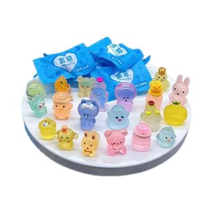 Small animal luminous blind bag cartoon toys independent packaging to send children Children's Day gifts