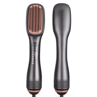 Source manufacturers multi-functional three-in-one hot air comb high-power straight hair comb dry and wet dual-purpose hair dryer comb hair comb