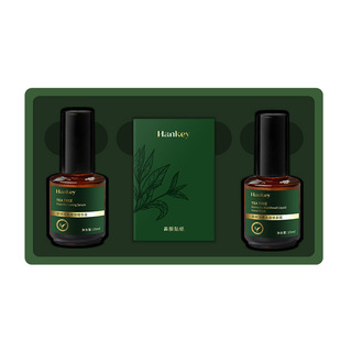 Han Ji Tea Tree Ehars Essence Коробка для очистки пор прыщи угрей Набор из трех частей Nose Essence Оптовая продажа