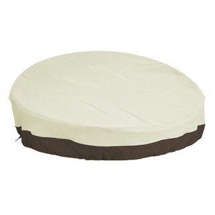 Factory wholesale outdoor sofa bedspread round sofa protective cover garden waterproof outdoor furniture dustproof sofa cover