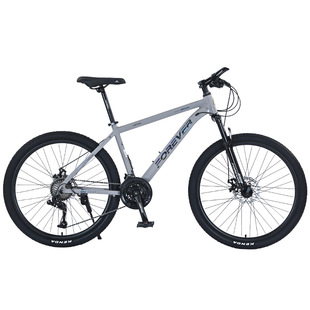 Factory wholesale permanent brand mountain bike aluminum alloy frame 24 speed lock front fork oil disc brake bicycle export