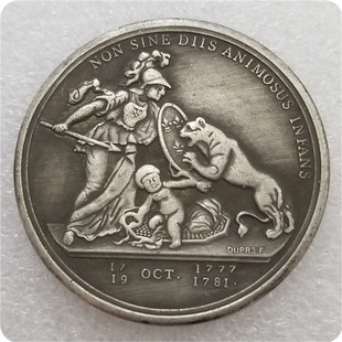 Антикварные ремесла США 1776 памятные монеты Серебряный доллар