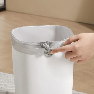 Nordic style trash can large capacity household living room bedroom trash basket kitchen trash can pressure-free ring large paper basket