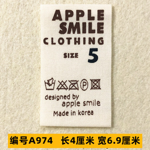 Hat Trousers Bags Doll Pet Dress Children's Clothing Clothing Accessories Cloth Label Badge Trademark Accessories 2