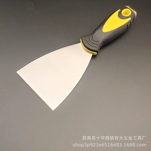 Two-color plastic handle putty knife Stainless Steel putty knife factory shipment volume large additional bargaining