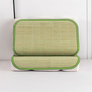 Carbonized bamboo pillow piece single pillow piece 40*60cm double-sided large adult pillow piece rattan pillow mat pillow piece 50*70cm