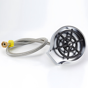 Cross-border high-pressure cup washer coffee milk tea shop KTV bar press cleaning artifact stainless steel small nozzle