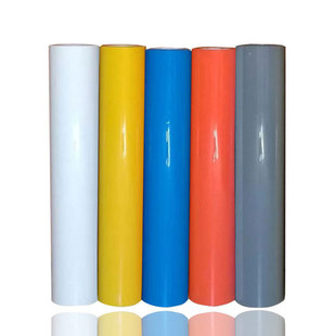 Good decorative stickers PU anti-sublimation lettering film T-shirt clothing hot stamping lettering film Hot Stamping film
