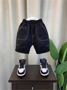 Boys' Shorts 2025 New Baby Summer Five-Point Pants Children's Summer Thin Stylish Fashionable Casual Pants Trendy