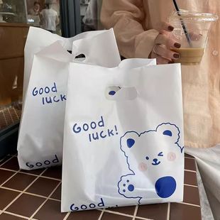 Handbag Disposable Dessert take-out Bag Dessert Sushi Food Bag Plastic Bag Baking Bag