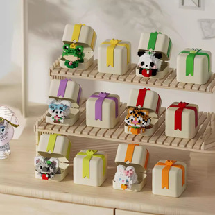 Совместимость с Lego Panda мультяшные животные орнальные кольца