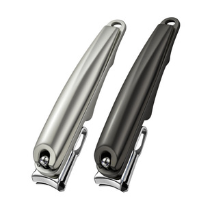 New 360-degree rotating nail clippers large zinc-aluminum alloy single nail clippers multi-angle large opening nail clippers