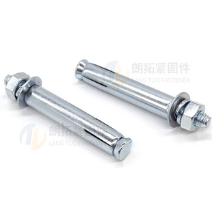 Spot Galvanized Carbon Steel National Standard Large Head Expansion Screw Popping National Standard External Expansion Bolt Plastic Expansion Plug